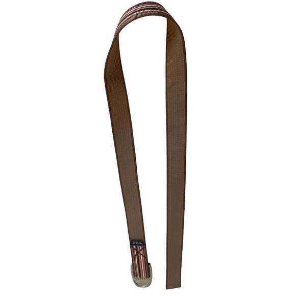 Chaco Unisex Canvas Nylon Webbing Belt Sz L Adjustable Brown Multi Stripe - Picture 4 of 7